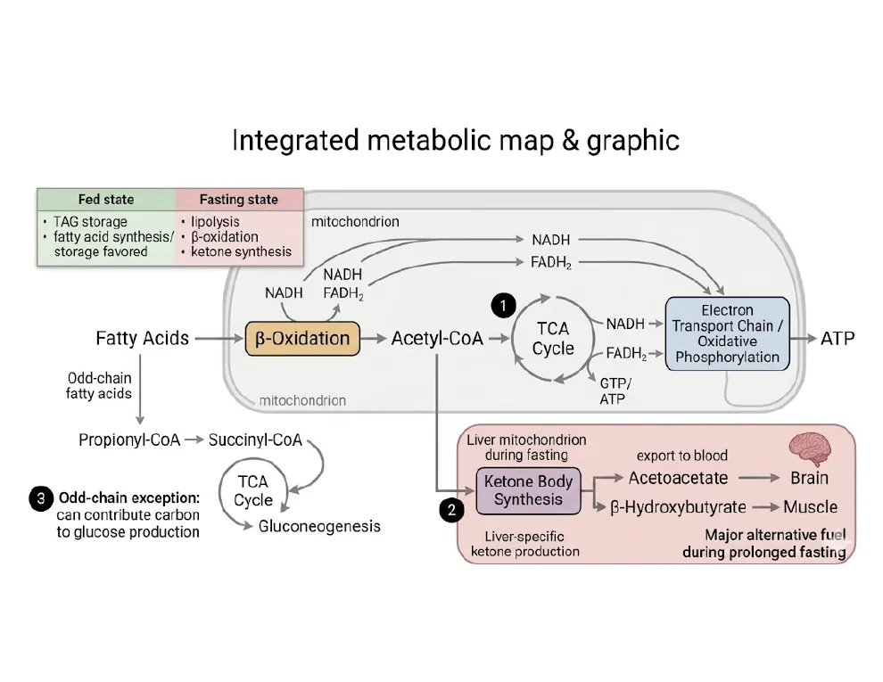 Integrated Map of Fat Metabolism