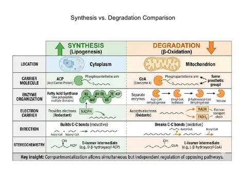 Preview: Synthesis vs. Degradation: A Side-by-Side