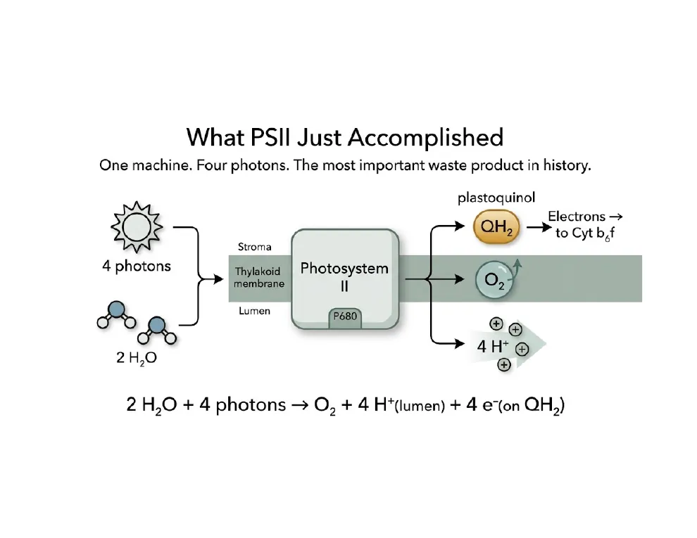 What Photosystem II Accomplished