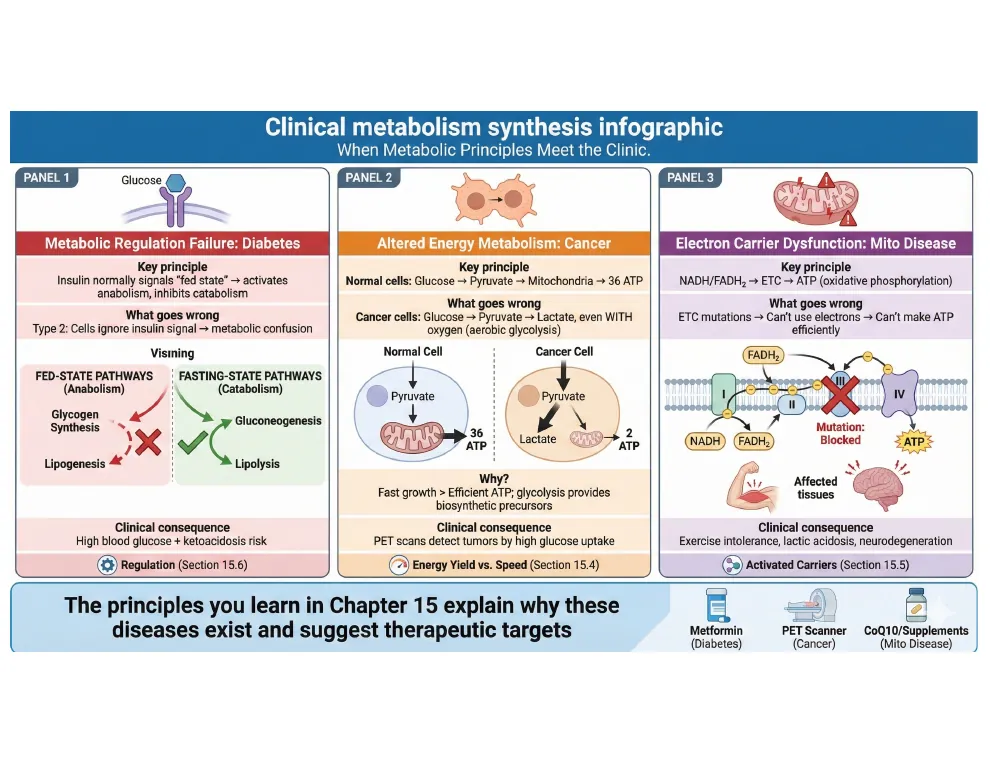 Metabolic Principles Meet Disease
